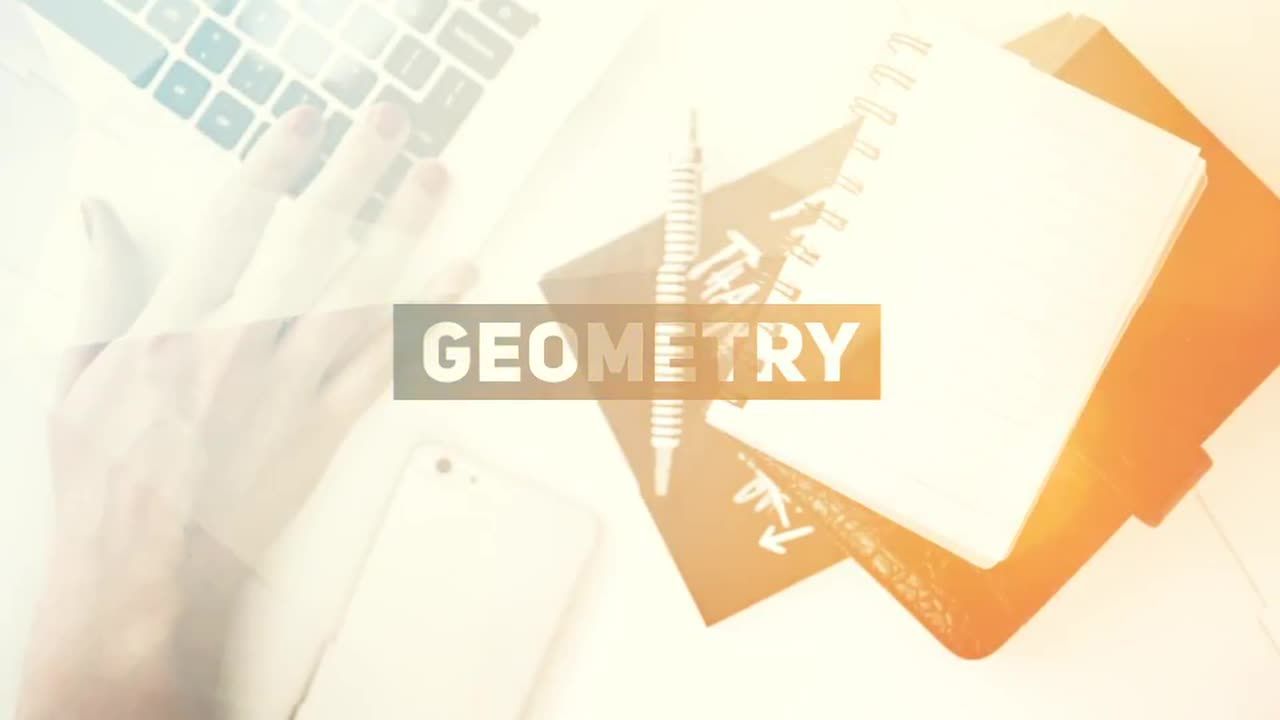 专业几何幻灯片素材库精选AE模板