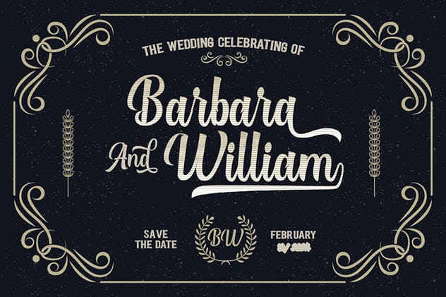 复古分层英文衬线字体 Authentic Layered Fonts插图(2)