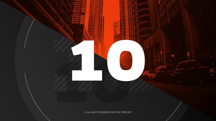 动态动画媒体转场ae模板