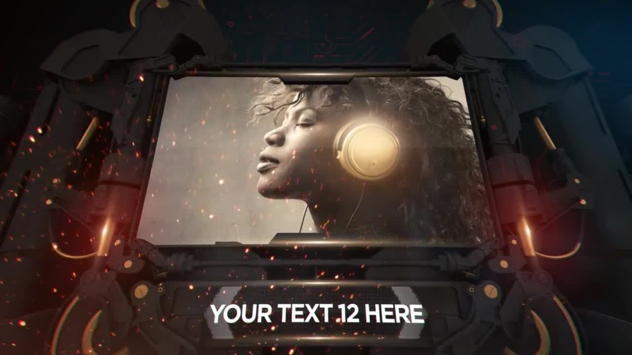 充满活力的3Dlogo展示素材库精选AE模板