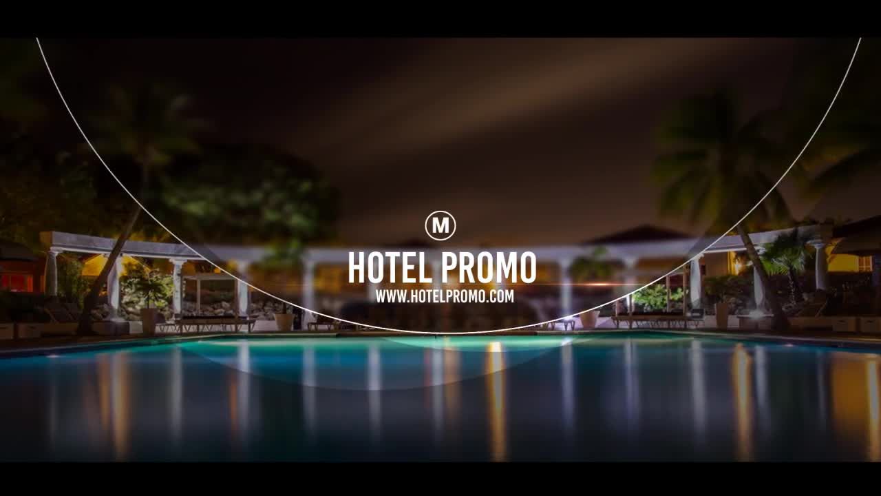 高尚的酒店节日活动促销素材库精选AE模板