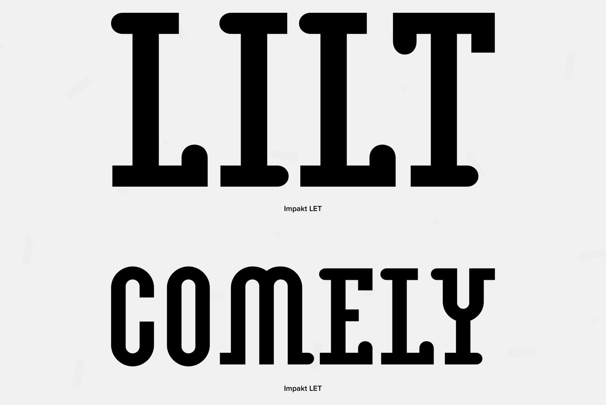 Impakt Font插图5