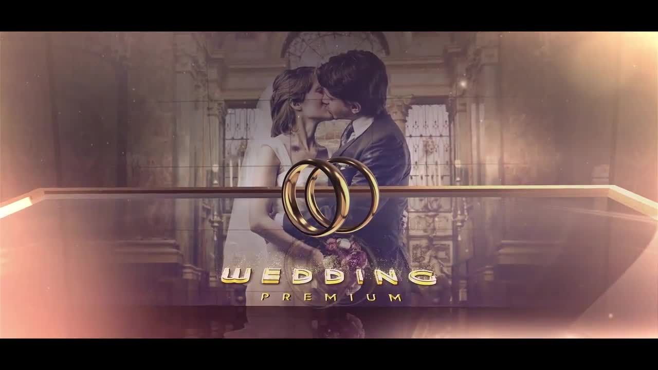 美丽外观华丽动画婚礼素材库精选AE模板