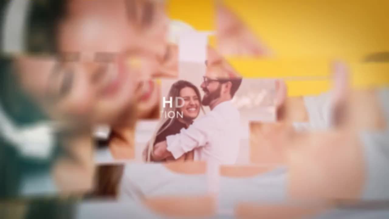 飞行幻灯片炫耀作品集照片素材库精选AE模板