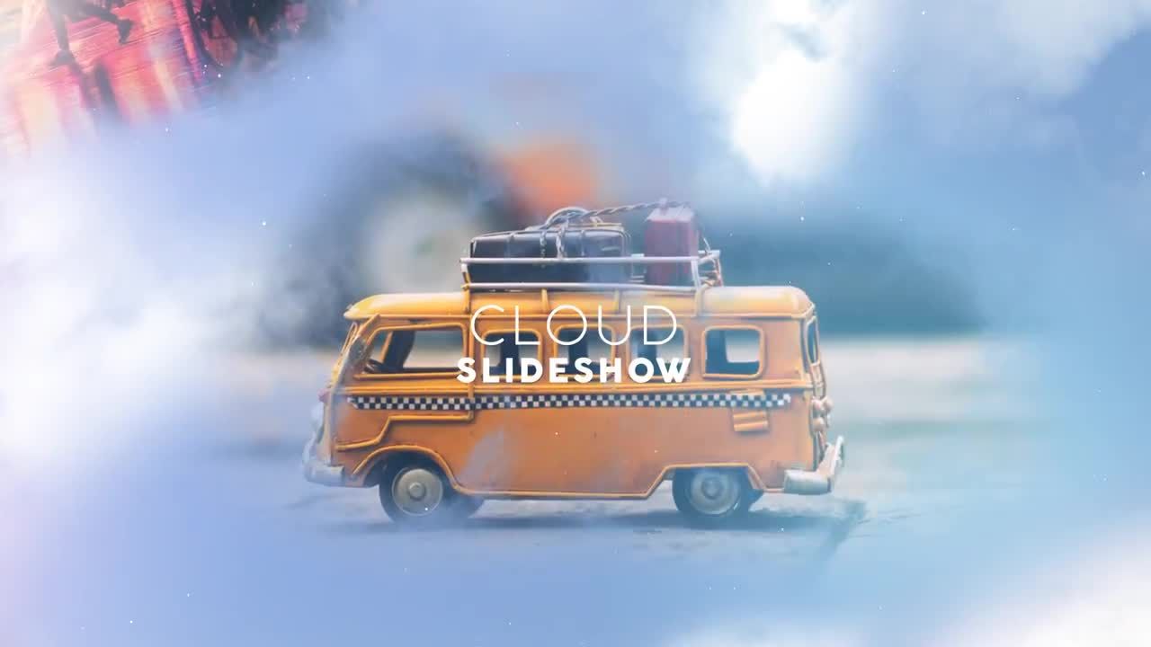 云端幻灯片效果素材库精选AE模板