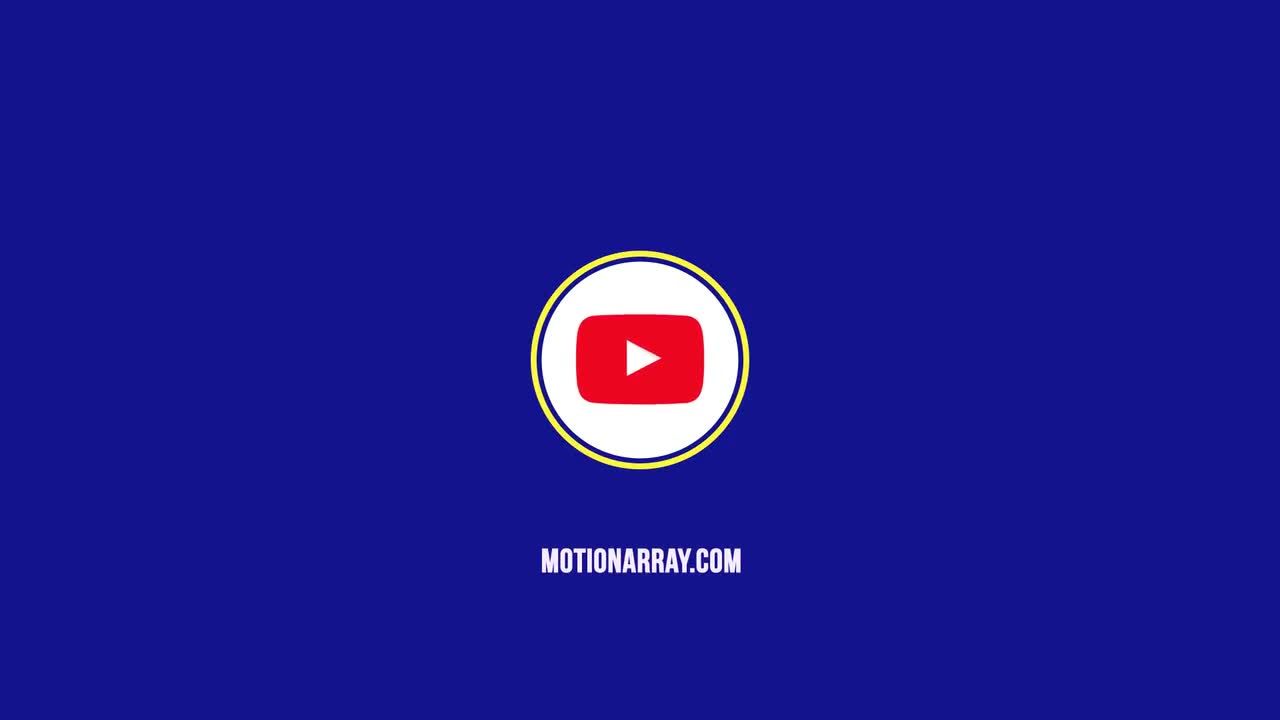 色彩缤纷的形状徽标素材库精选AE模板