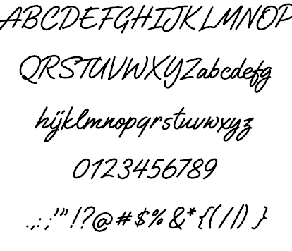 Gilligan Shutter font插图1 Gilligan Shutter font插图1