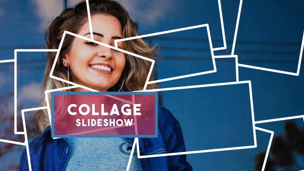 旅行拼贴幻灯片照片相册素材库精选AE模板