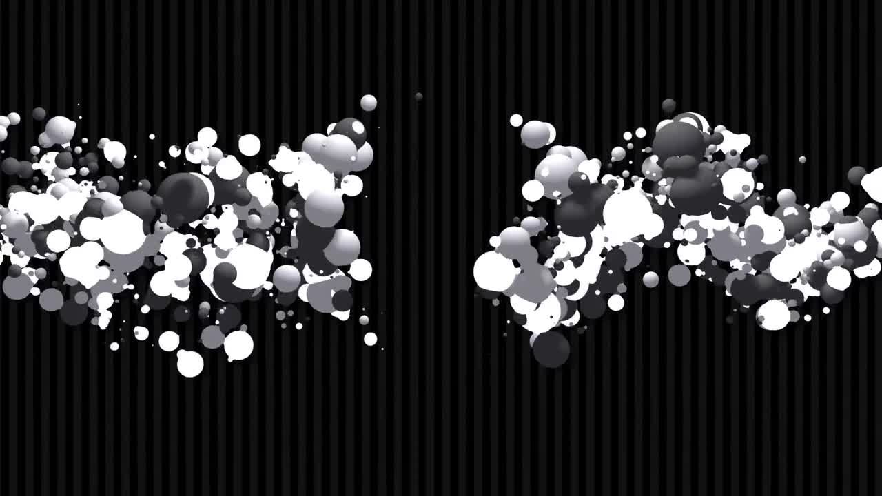 动态泡泡徽标素材库精选AE模板