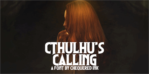 Cthulhu's Calling font素材之家精选英文字体