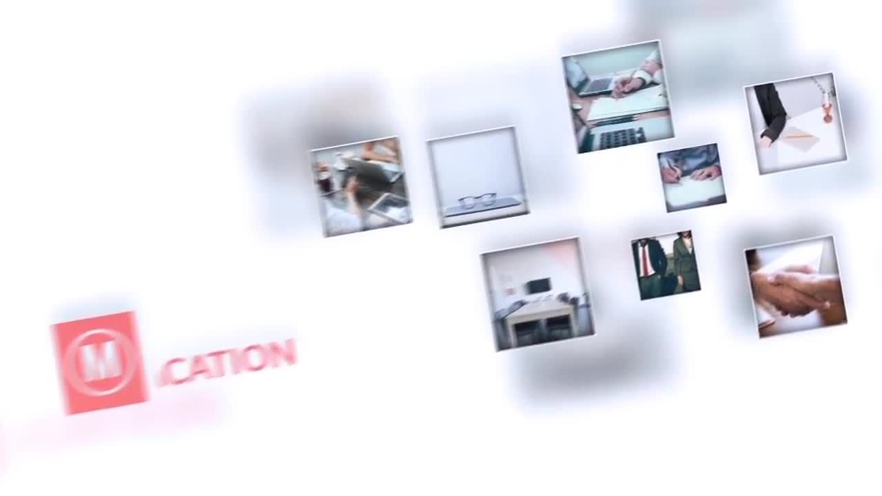 动态相机动画和创意文本动画幻灯片开场素材库精选AE模板