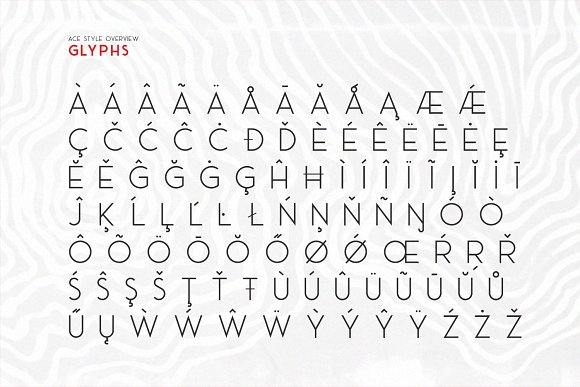 Ace Sans Font插图5