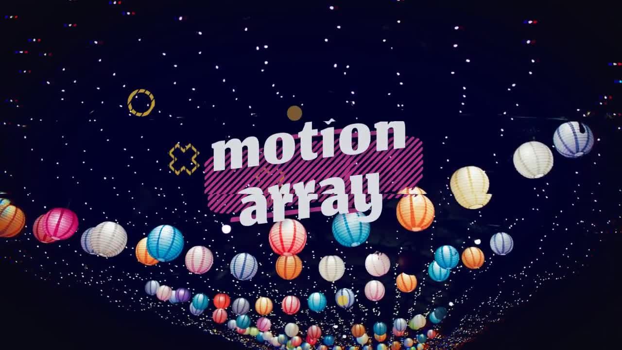 有趣时尚照片幻灯片展示素材库精选AE模板