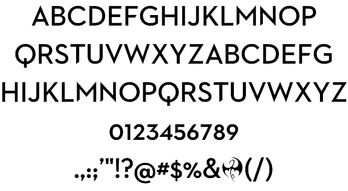 Iron Fist font插图1