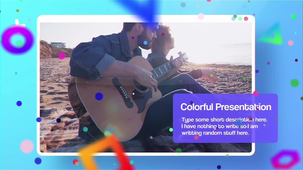 丰富多彩的演示文稿素材库精选AE模板