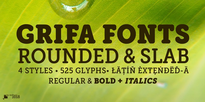 Grifa Slab Font Family插图1