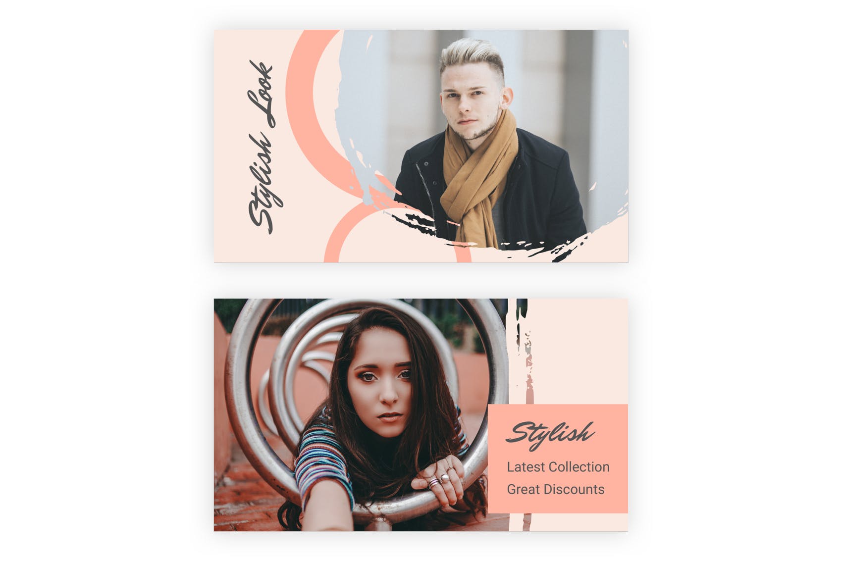 18款社交自媒体广告Banner设计模板套装v7[SKETCH] 18 Social Media Banners Kit (Vol. 7) for Sketch插图(1)