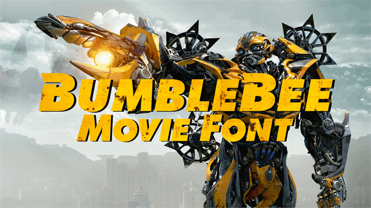 BumbleBeee font插图