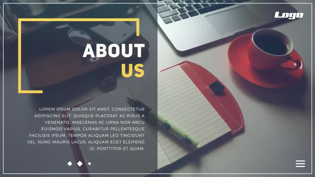 时尚设计最小演示促销素材库精选AE模板