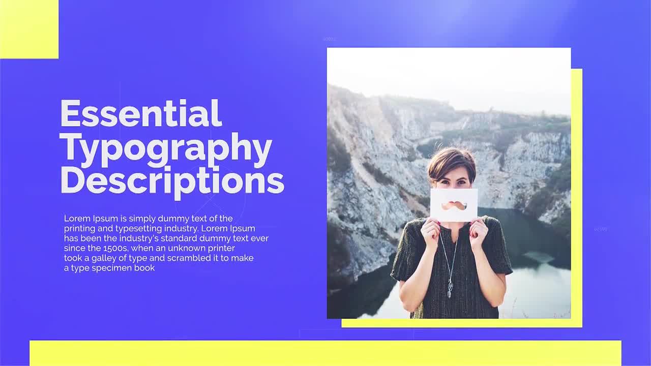 最小的投资组合显示动画素材库精选PR模板