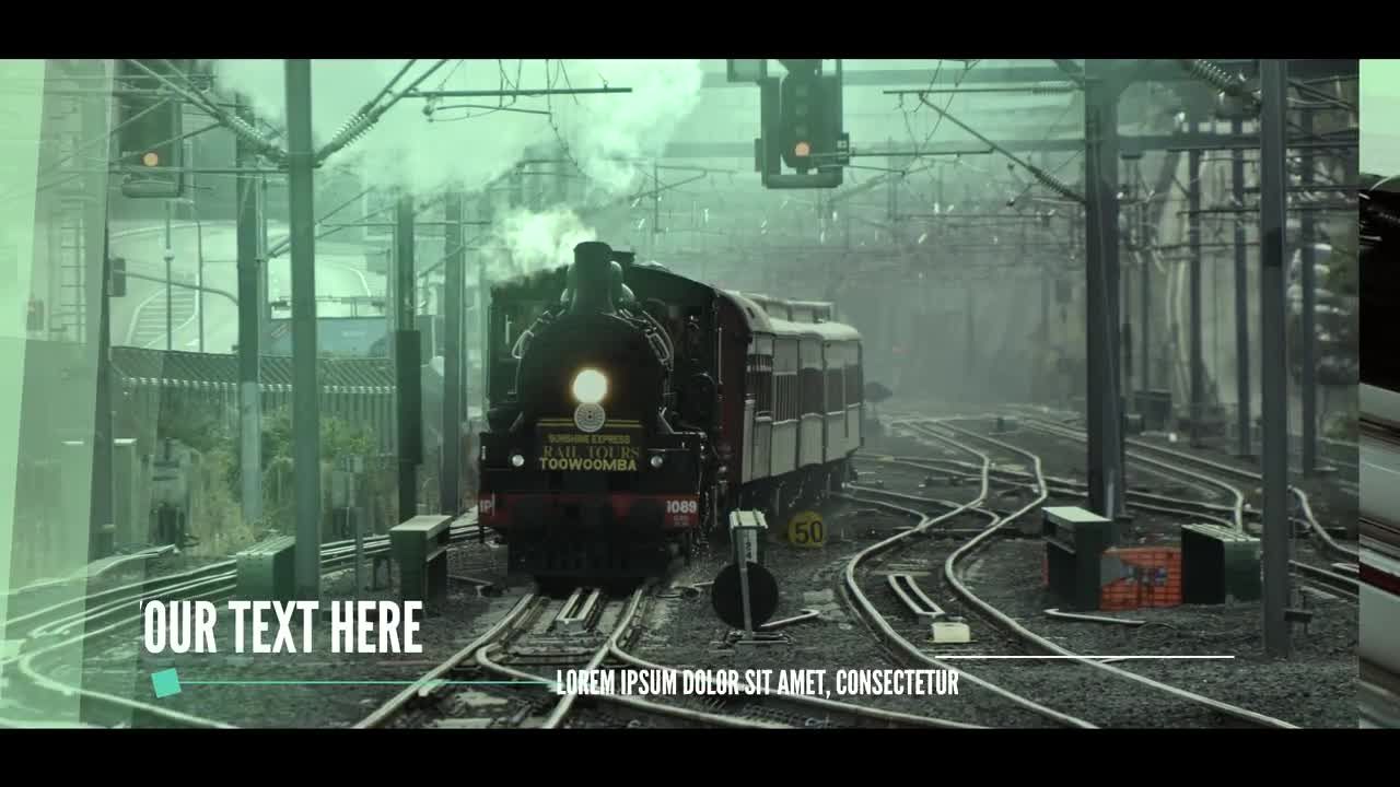 设计精巧的商务演示视频素材库精选AE模板