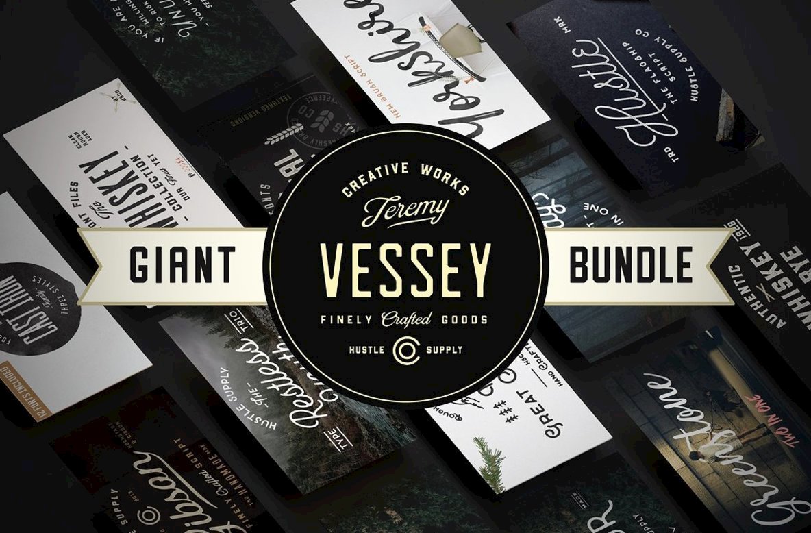 The Giant Font Bundle插图