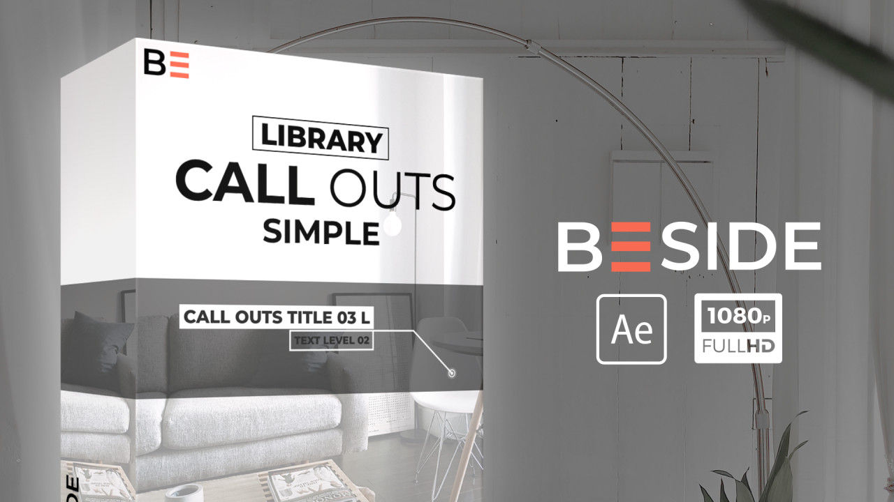 34种具有独特动画设计标注标题素材库精选AE模板