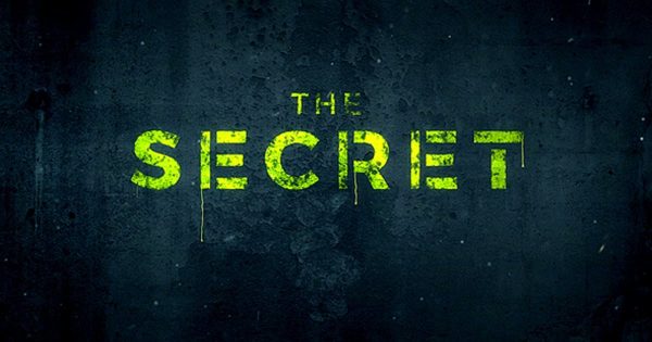悬疑电影失真效果Logo演示素材库精选AE模板 The Secret | Logo Reveal