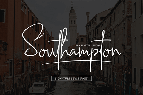 Southampton font素材之家精选英文字体