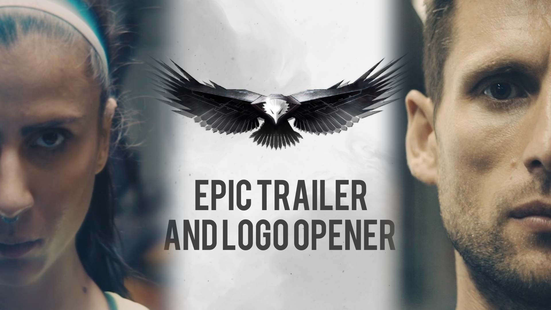 震撼大气电影3D文字标题片头素材库精选AE模板