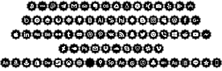 social media pro font插图1 social media pro font插图1