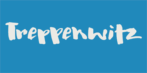 Treppenwitz DEMO font素材之家精选英文字体