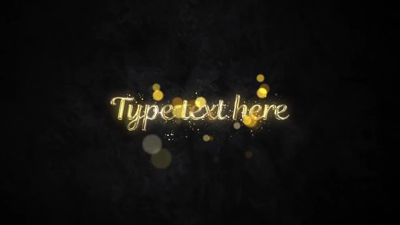 闪亮金属标志素材库精选AE模板