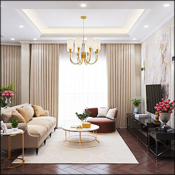 公寓室内场景素材之家精选3D模型NguyenNgocTung