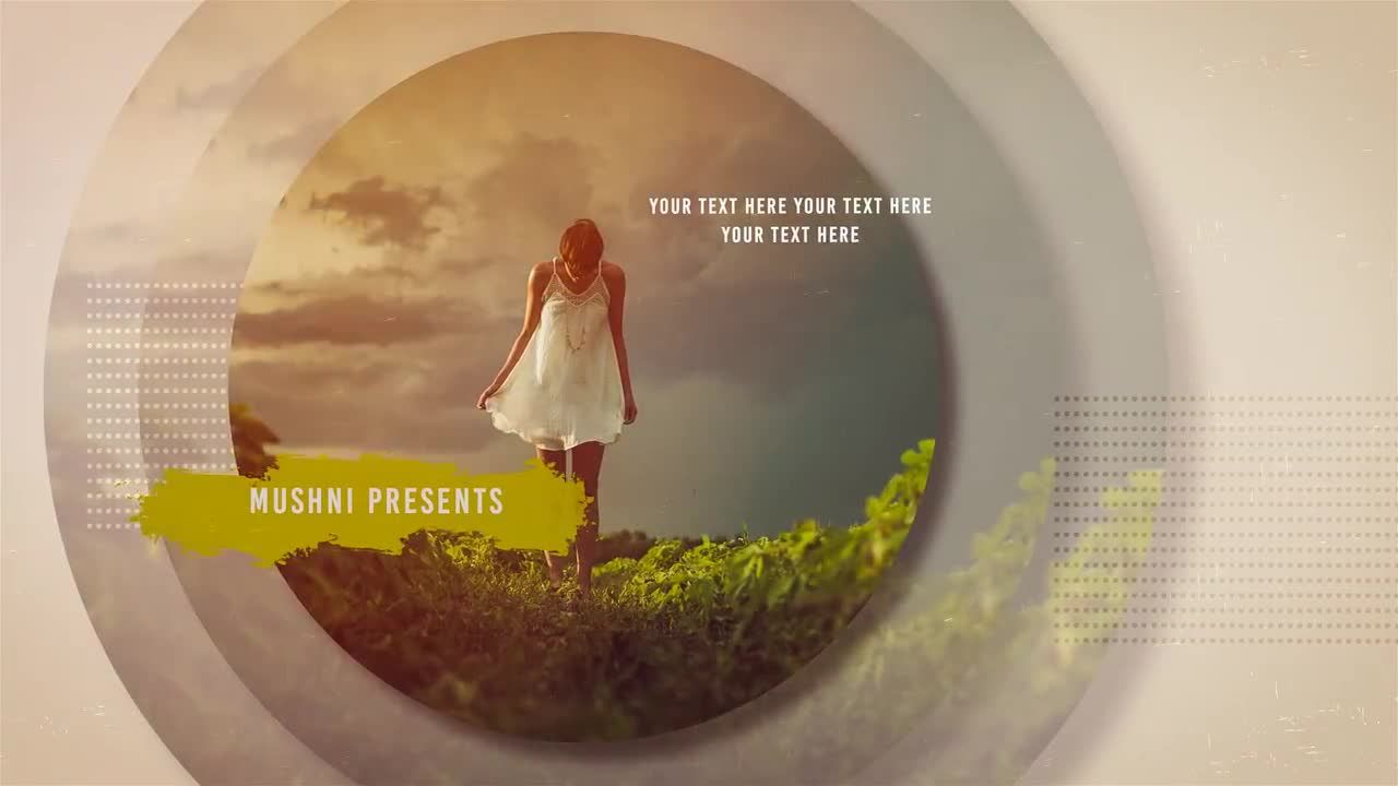 美丽浪漫幻灯片动画素材库精选AE模板