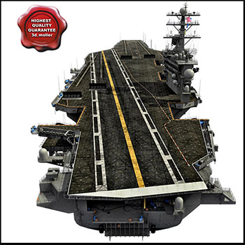 美国航空母舰CVN-74“斯坦尼斯”号超级航母素材之家精选3D模型