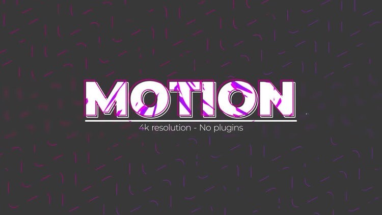 9个时尚炫酷的波浪标题动画素材库精选AE模板