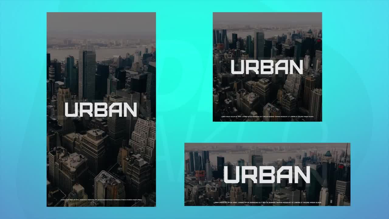 城市社交网络转场素材库推荐PR模板