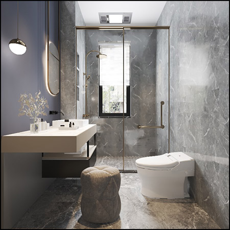 现代家居浴室卫生间场景素材之家精选3D模型