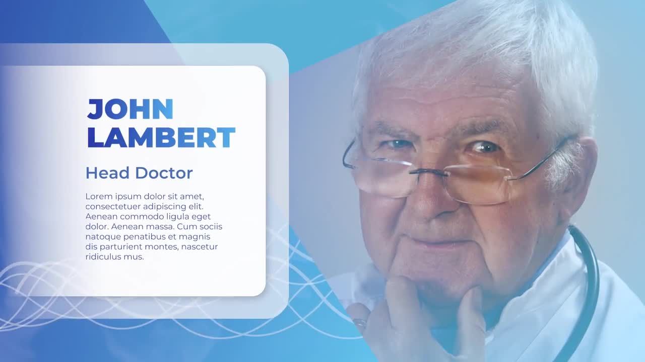 医疗幻灯片介绍素材库精选pr模板