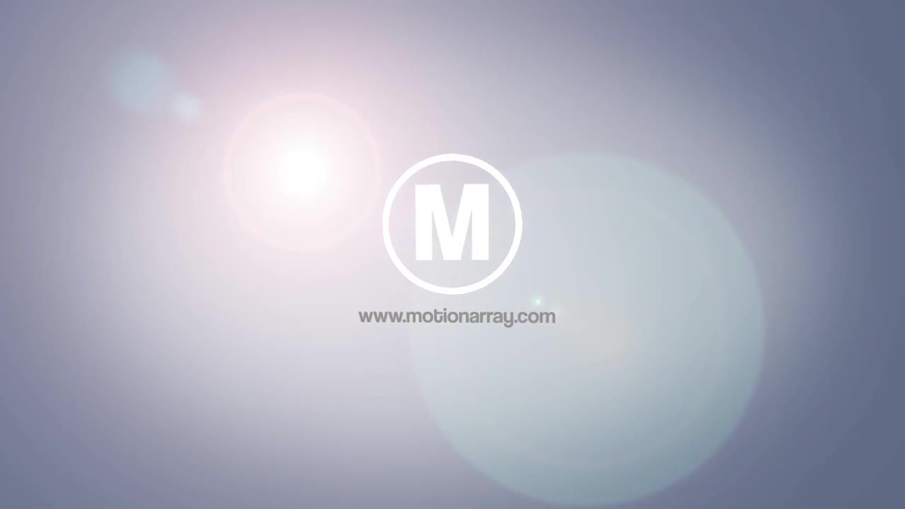 网格效果的动态动画徽标展示素材库精选AE模板