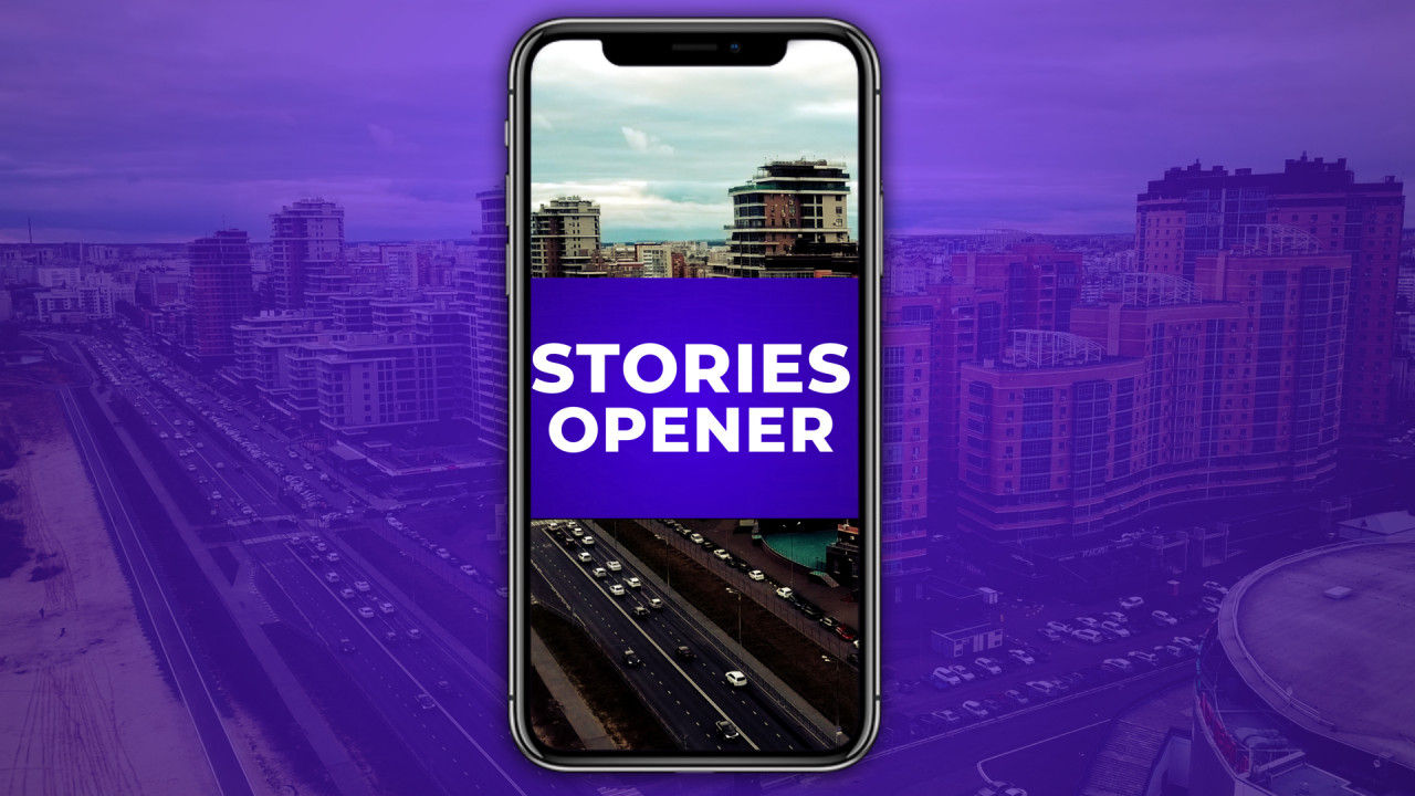 现代时尚设计的Instagram故事开场白素材库精选AE模板