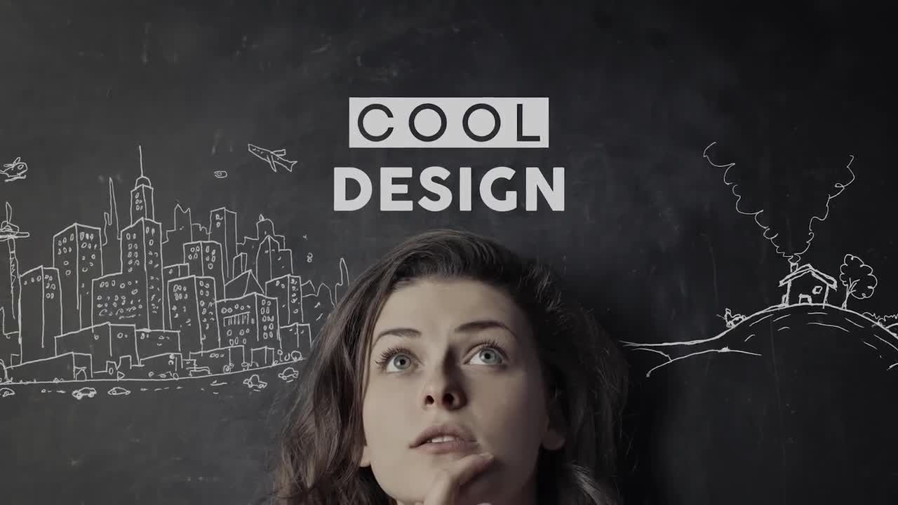 清洁快速幻灯片素材库精选AE模板