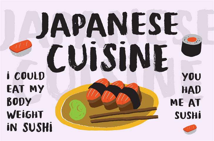 Tropical Asian DEMO font插图2 Tropical Asian DEMO font插图2