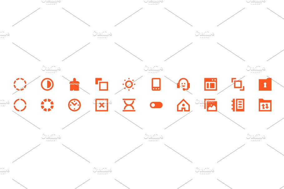 225+网页设计&开发图标素材 225+ Web Design and Development Icon插图(3)