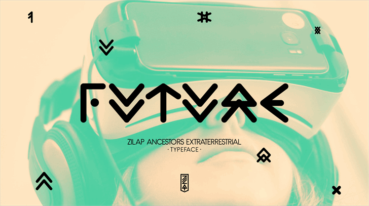 Zilap Extraterrestrial Acestors font插图3 Zilap Extraterrestrial Acestors font插图3