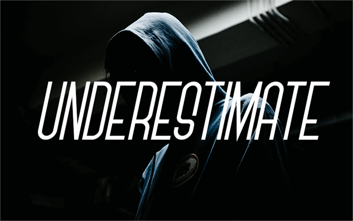 Underestimate font插图