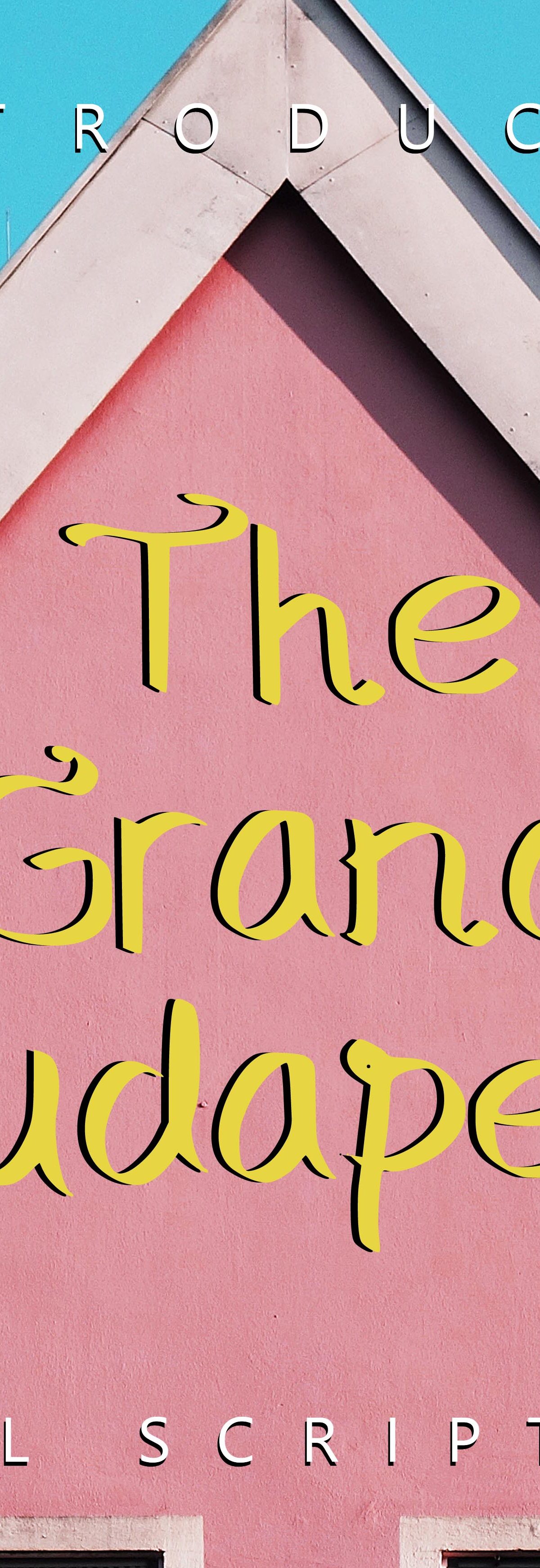The Grand Budapest Font Regular Font素材之家精选英文字体