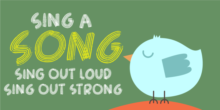 Bangebuks Font插图3