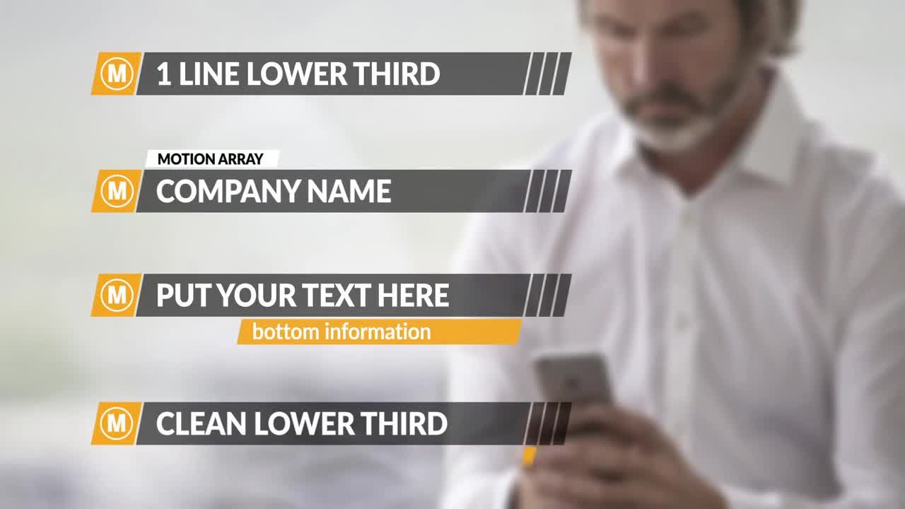 企业低三分之二后效应素材库精选AE模板